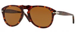 Gafas de Sol - Persol - PO0649 - 24/57 HAVANA // CRYSTAL BROWN POLARIZED