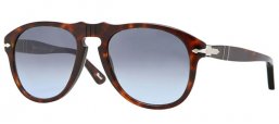 Sunglasses - Persol - PO0649 - 24/86 HAVANA // GREEN GREY GRADIENT