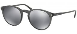 Gafas de Sol - POLO Ralph Lauren - PH4110 - 55366G SHINY BLACK CRYSTAL // GREY MIRROR FLASH