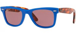 Gafas de Sol - Ray-Ban® - Ray-Ban® RB2140 ORIGINAL WAYFARER - 1241W0 BLUE // VIOLET POLARIZED