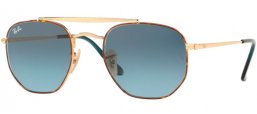 Gafas de Sol - Ray-Ban® - Ray-Ban® RB3648 MARSHAL - 91023M HAVANA // BLUE GRADIENT GREY