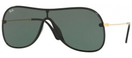 Sunglasses - Ray-Ban® - Ray-Ban® RB4311N - 601/71 BLACK // GREEN