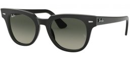 Sunglasses - Ray-Ban® - Ray-Ban® RB2168 METEOR - 901/71 BLACK // DARK GREY GRADIENT