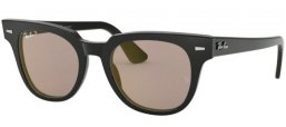 Gafas de Sol - Ray-Ban® - Ray-Ban® RB2168 METEOR - 901/P2 BLACK // GREY GOLD MIRROR POLARIZED