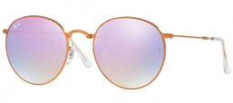 Lunettes de soleil - Ray-Ban® - Ray-Ban® RB3532 FOLDING - 198/7X SHINY BRONZE // LILAC FLASH GRADIENT