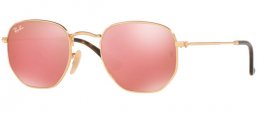 Sunglasses - Ray-Ban® - Ray-Ban® RB3548N HEXAGONAL - 001/Z2 GOLD // COPPER FLASH