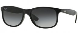 Lunettes de soleil - Ray-Ban® - Ray-Ban® RB4202 ANDY - 601/8G BLACK // GREY GRADIENT