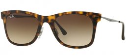 Sunglasses - Ray-Ban® - Ray-Ban® RB4210 - 894/13 MATTE HAVANNA // BROWN GRADIENT