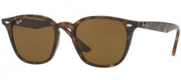 Lunettes de soleil - Ray-Ban® - Ray-Ban® RB4258 - 710/73 SHINY HAVANA // BROWN