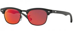 Lunettes Junior - Ray-Ban® Junior Collection - RJ9050S - 100S6Q MATTE BLACK // RED MULTILAYER