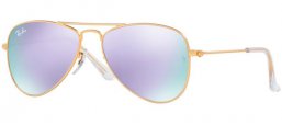 Lunettes Junior - Ray-Ban® Junior Collection - RJ9506S - 249/4V MATTE GOLD // LILAC FLASH