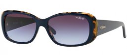 Gafas de Sol - Vogue - VO2606S - 26474Q TOP BLUE TORTOISE // LIGHT VIOLET GRADIENT DARK GREY