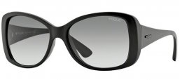 Lunettes de soleil - Vogue - VO2843S - W44/11  BLACK // GREY GRADIENT