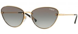 Lunettes de soleil - Vogue eyewear - VO4111S - 280/11 GOLD // GREY GRADIENT