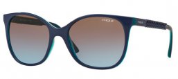 Gafas de Sol - Vogue eyewear - VO5032S - 238348 TOP BLUETTE AZURE TRANSPARENT // PINK GRADIENT GREY