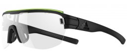 Sunglasses - Adidas - AD11 ZONYK AERO MIDCUT PRO - 9300 MATTE BLACK // VARiO (ANTIFOG) CLEAR – GREY