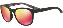 Lunettes de soleil - Arnette - AN4228 GROWER - 23976Q MATTE BLACK // RED MULTILAYER