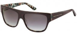 Lunettes de soleil - Marc by Marc Jacobs - MMJ 249/S - XRL (5M) BROWN PRINT // GREY AQUA GRADIENT