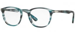 Lunettes de vue - Persol - PO3143V - 1051 STRIPED GREY