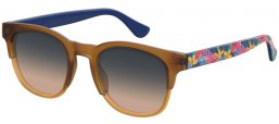 Gafas de Sol - Havaianas - ANGRA - Z9K (I4) BEIGE PATTERNED // BLUE PEACH GRADIENT