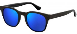 Gafas de Sol - Havaianas - ANGRA - QFU (Z0) BLACK // BLUE MULTILAYER