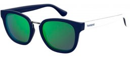 Sunglasses - Havaianas - GUAECA - 0JU (Z9) BLUE WHITE // GREEN MULTILAYER