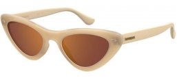 Sunglasses - Havaianas - PIPA - 10A (VP) BEIGE // GOLD MIRROR