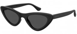 Sunglasses - Havaianas - PIPA - 807 (IR) BLACK // GREY