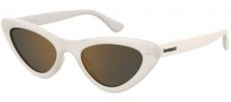 Sunglasses - Havaianas - PIPA - SZJ (JO) IVORY // GREY BRONZE MIRROR