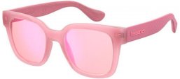 Gafas de Sol - Havaianas - UNA - EQK (13) ANTIQUE PINK // VIOLET MIRROR