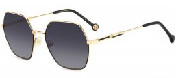 Gafas de Sol - Carolina Herrera - HER 0183/S - RHL (9O) GOLD BLACK // DARK GREY GRADIENT