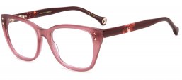 Monturas - Carolina Herrera - HER 0191 - 82U BURGUNDY RED HAVANA