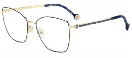 Monturas - Carolina Herrera - HER 0264 - NUC MATTE BLUE GOLD