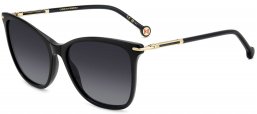 Gafas de Sol - Carolina Herrera - HER 0268/S - 807 (9O) BLACK // DARK GREY GRADIENT