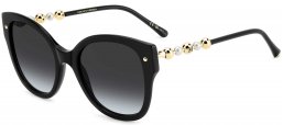 Gafas de Sol - Carolina Herrera - HER 0318/S - 807 (HA) BLACK // DARK GREY GRADIENT