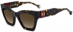 Gafas de Sol - Carolina Herrera - HER 0327/S - 086 (HA) DARK HAVANA // BROWN GRADIENT
