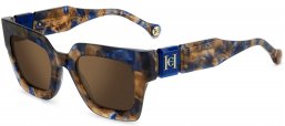 Gafas de Sol - Carolina Herrera - HER 0328/S - JBW (VP) BLUE HAVANA // GOLD MIRROR