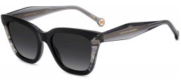 Gafas de Sol - Carolina Herrera - HER 0340/S - 807 (9O) BLACK // DARK GREY GRADIENT
