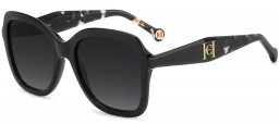 Gafas de Sol - Carolina Herrera - HER 0373/S - 807 (9O) BLACK // DARK GREY GRADIENT