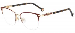 Monturas - Carolina Herrera - HER 0384 - 6K3 BURGUNDY GOLD