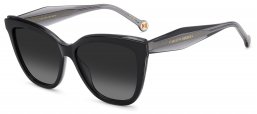 Gafas de Sol - Carolina Herrera - HER 0402/S - 807 (9O) BLACK // DARK GREY GRADIENT