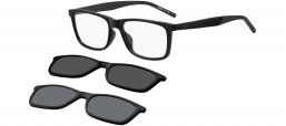 Monturas - HUGO - HG 1329/G/CS2 - 807 (99) BLACK // CLEAR + CLIP ON
