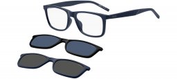 Monturas - HUGO - HG 1329/G/CS2 - 9N7 (99) BLUE BLACK // CLEAR + CLIP ON