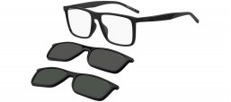 Monturas - HUGO - HG 1331/G/CS2 - 807 (99) BLACK // CLEAR + CLIP ON