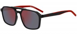 Gafas de Sol - HUGO - HG 1335/S - 807 (AO) BLACK // RED MIRROR