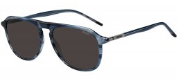 Gafas de Sol - HUGO - HG 1345/S - 38I (IR) BLUE HORN // GREY