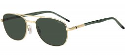 Gafas de Sol - HUGO - HG 1375/S - AOZ (QT) BLACK GOLD // GREEN