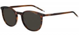 Gafas de Sol - HUGO - HG 1400/G/S - EX4 (IR) BROWN HORN // GREY