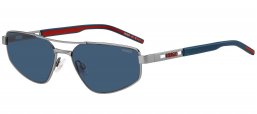Gafas de Sol - HUGO - HG 1414/S - R81 (KU) MATTE RUTHENIUM // BLUE