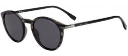 Sunglasses - BOSS Hugo Boss - BOSS 1003/S/IT - PZH (M9) STRIPED GREY // GREY POLARIZED
